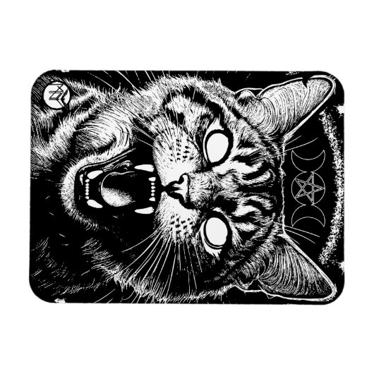 Bewitched Tabby Magneet (Horizontaal)