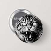 Bewitched Tabby Ronde Button 5,7 Cm (Voorkant /achterkant)