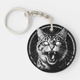 Bewitched Tabby Sleutelhanger