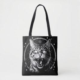 Bewitched Tabby Tote Bag