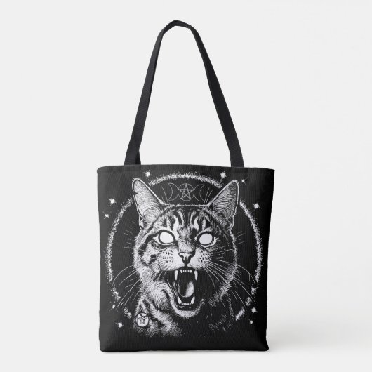 Bewitched Tabby Tote Bag (Achterkant)