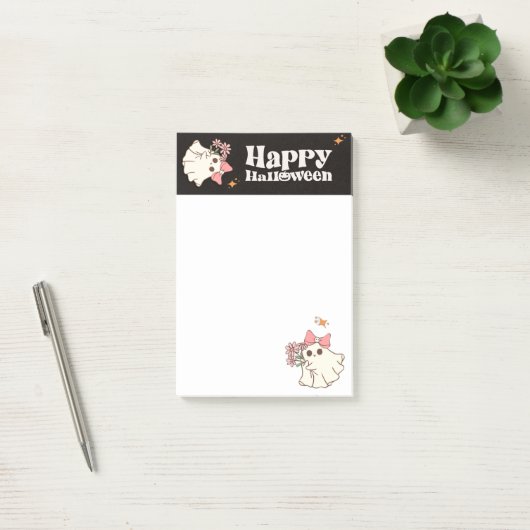 Bewitching Blooms — Halloween with Heart Post-it® Notes (Kantoor)