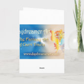 Bewitching Fairy Wenskaart (leeg van binnen) Feestdagen Kaart (Achterkant)