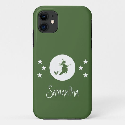 Bewitching Halloween BT iPhone 5 Hoesje, Green Case-Mate iPhone Case (Achterkant)