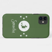Bewitching Halloween BT iPhone 5 Hoesje, Green Case-Mate iPhone Case (Achterkant (horizontaal))