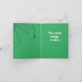 Bewitching Halloween kleine heks Trick or treat Kaart (Binnen)