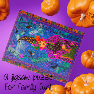 Bewitching Halloween nacht Legpuzzel