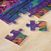 Bewitching Halloween nacht Legpuzzel (Zijkant)