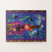 Bewitching Halloween nacht Legpuzzel (Horizontaal)