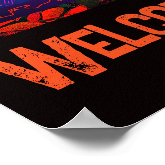 Bewitching Spooky Halloween Party Decor Poster (Hoek)