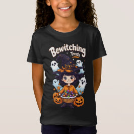 Bewitching Treats: een zoete en spookachtige Hallo T-shirt