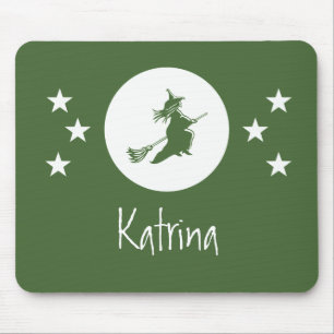 Bewitsen van Halloween Mousepad, Green Muismat