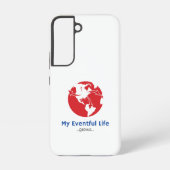 bewogen telefoon samsung galaxy hoesje (Achterkant)