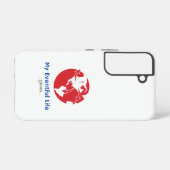 bewogen telefoon samsung galaxy hoesje (Achterkant horizontaal)