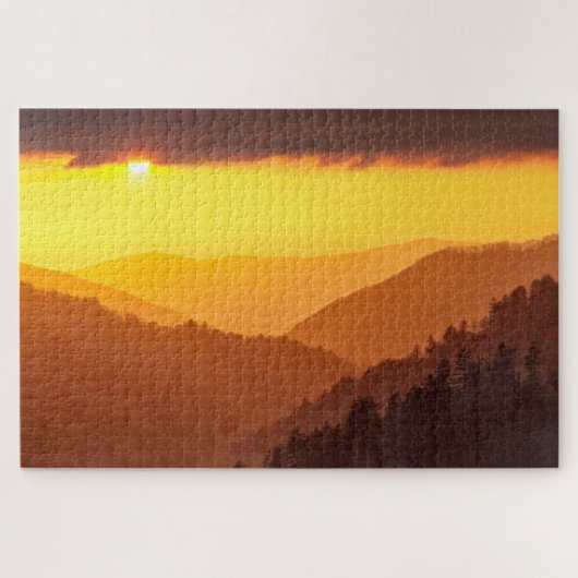 Bewolking vult vallei, Tennessee Legpuzzel (Horizontaal)