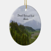 Bewolkt in Denali Ornament (Rechts)