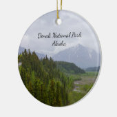 Bewolkt in Denali Ornament (Links)