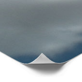 Bewolkt Poster (Hoek)
