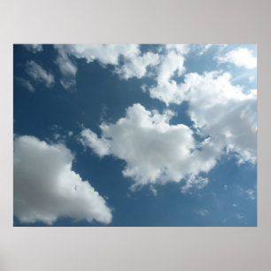 Bewolkt Poster