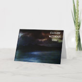 BEWOLKT ZONDER DAT JE JE MIST KAART (Voorkant)