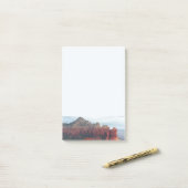 Bewolkte Coffee Pot Rock in Sedona Arizona Post-it® Notes (Op bureau)