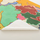 Bewolkte dromen sherpa deken (3/4)