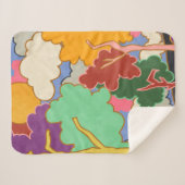 Bewolkte dromen sherpa deken (Voorkant (horizontaal))