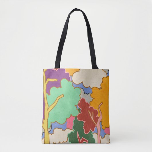 Bewolkte dromen tote bag (Voorkant)