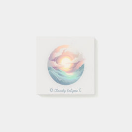 Bewolkte Eclipse Logo Notities Post-it® Notes