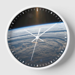 Bewolkte formaties in de Zuid-Indische Oceaan.