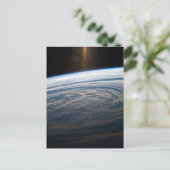 Bewolkte formaties in de Zuid-Indische Oceaan. Briefkaart (Staand voorkant)