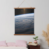 Bewolkte formaties in de Zuid-Indische Oceaan. Hangend Wandkleed (Slaapkamer)