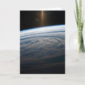 Bewolkte formaties in de Zuid-Indische Oceaan. Kaart (Voorkant)