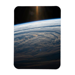 Bewolkte formaties in de Zuid-Indische Oceaan. Magneet