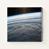 Bewolkte formaties in de Zuid-Indische Oceaan. Notitieboek (Achterkant)