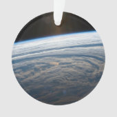 Bewolkte formaties in de Zuid-Indische Oceaan. Ornament (voorkant)