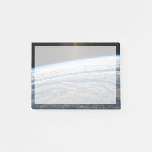 Bewolkte formaties in de Zuid-Indische Oceaan. Post-it® Notes (Voorkant)