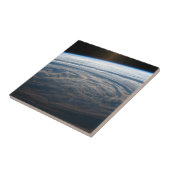 Bewolkte formaties in de Zuid-Indische Oceaan. Tegeltje (Zijkant)