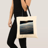 Bewolkte formaties in de Zuid-Indische Oceaan. Tote Bag (Voorkant (product))