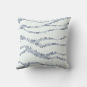 Bewolkte Grijze Zebra Gum Krab Kunst Kussen