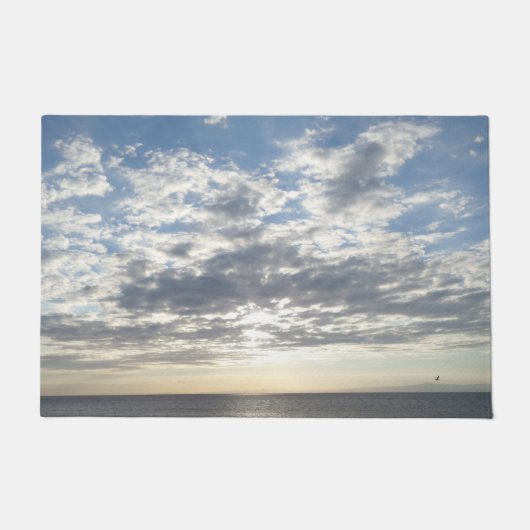 Bewolkte hemeldeurmat deurmat (Voorkant)