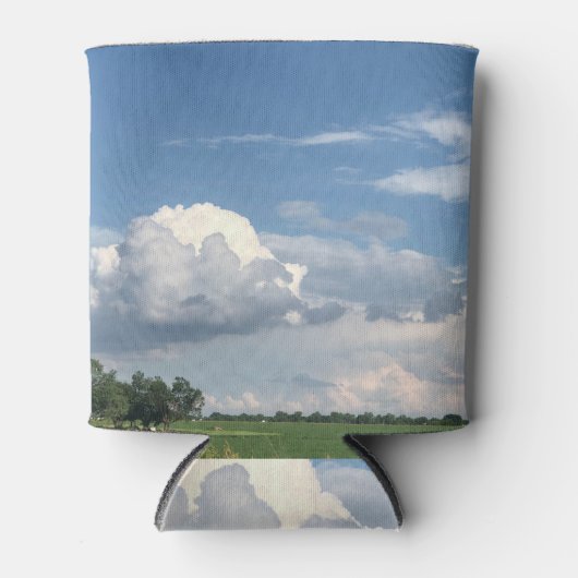 Bewolkte Lucht Blikjeskoeler (Voorkant)