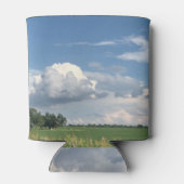 Bewolkte Lucht Blikjeskoeler (Achterkant)