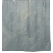 Bewolkte lucht in DullPastel... Douchegordijn (Voorkant)