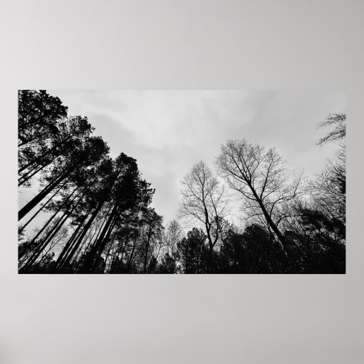 bewolkte lucht, poster (Voorkant)