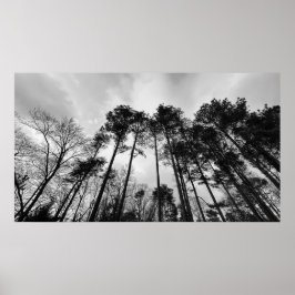 bewolkte lucht, poster