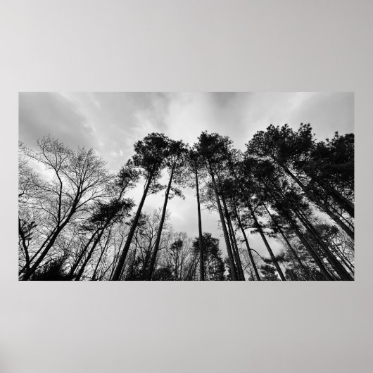 bewolkte lucht, poster (Voorkant)