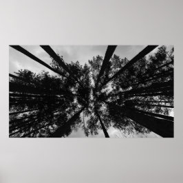 bewolkte lucht, poster