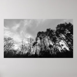 bewolkte lucht, poster