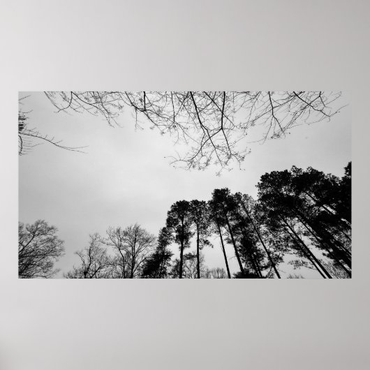 bewolkte lucht, poster (Voorkant)